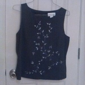 Vintage Casual Corner Sleeveless Top
